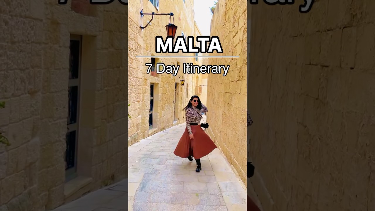 Malta Itinerary for 7 Days | Malta Travel Guide | Things to do in Malta