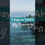 5 days in Tahiti French Polynesia ! My Itinerary :) #travel #guide #tahiti