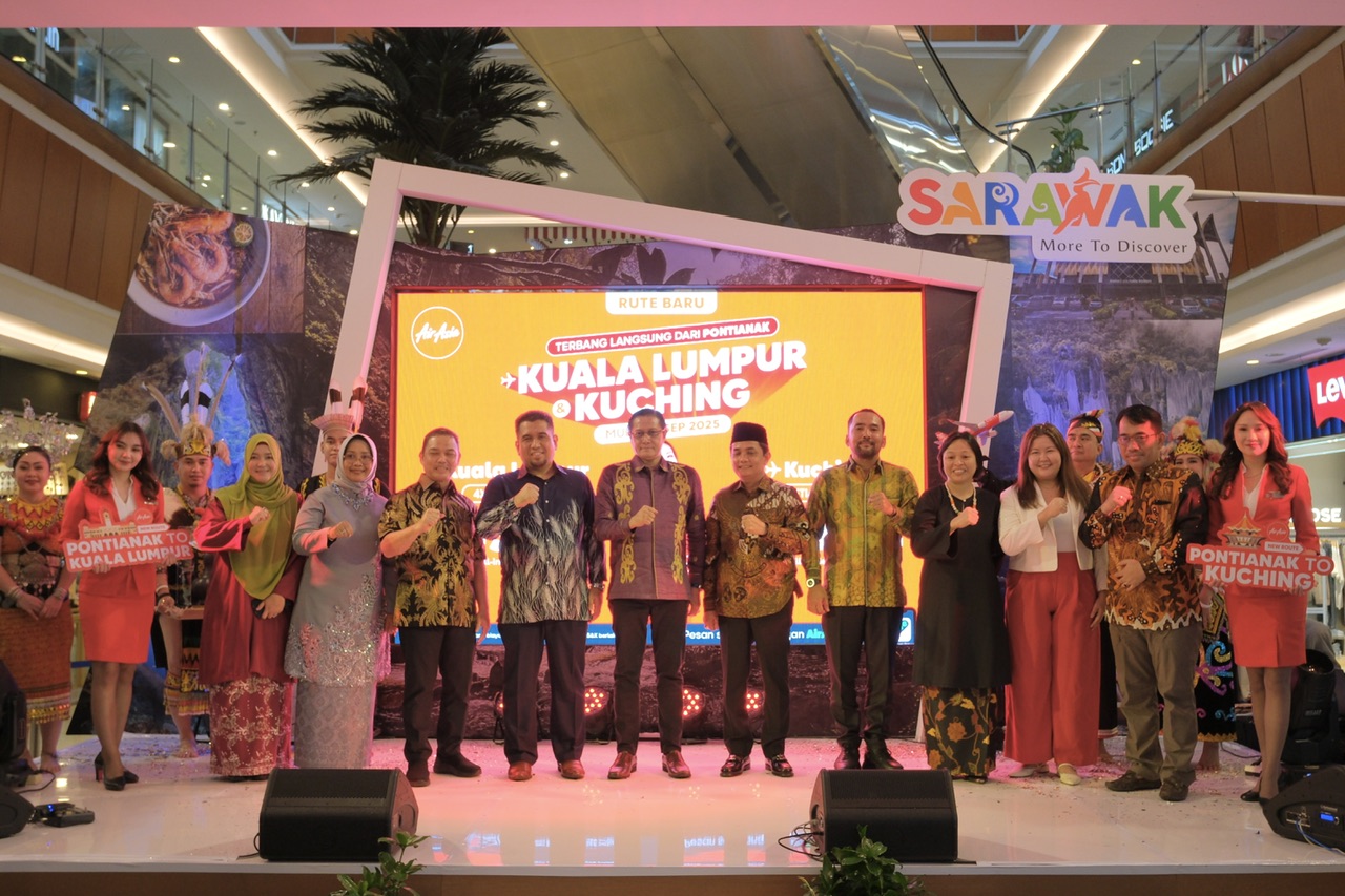AirAsia launches two direct routes connecting Kuala Lumpur and Kuching to Pontianak in West Kalimantan, Indonesia