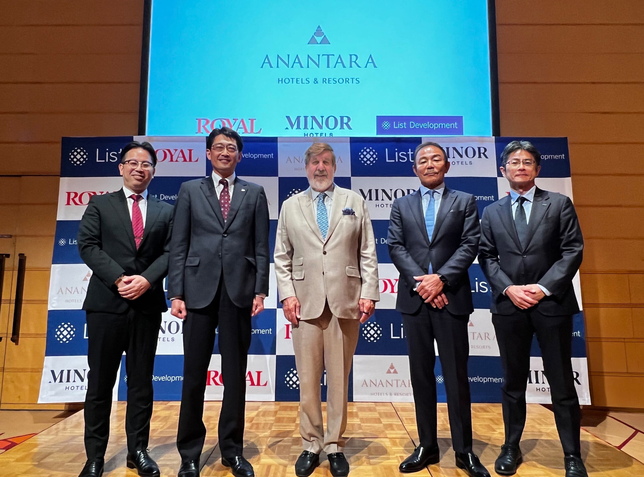 Royal Minor and List Development sign partnership for Japan’s first Anantara property